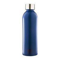 photo B Bottles Twin - Classic Blue - 800 ml - Double wall thermal bottle in 18/10 stainless steel 1